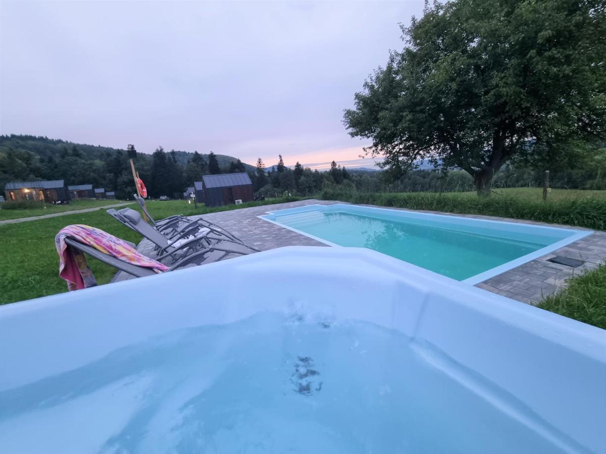 Klimkowka Pod Gwiazdami - Sauna, Jacuzzi, Basen Exterior foto